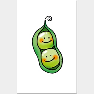 2 peas in a pod Posters and Art